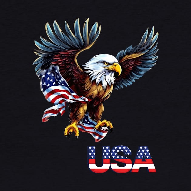 USA Eagle - American Eagle by Originaliti Designs